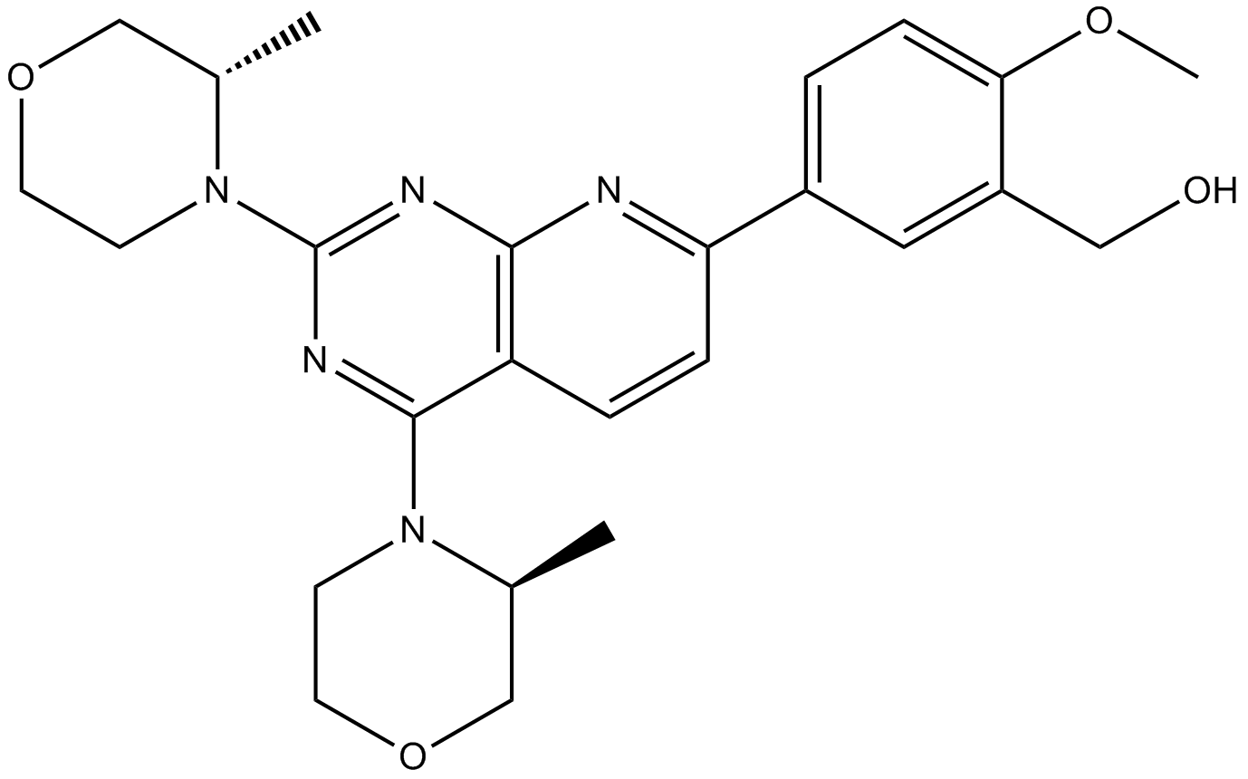 AZD8055 Chemical Structure
