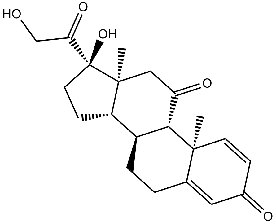 Prednisone Chemical Structure