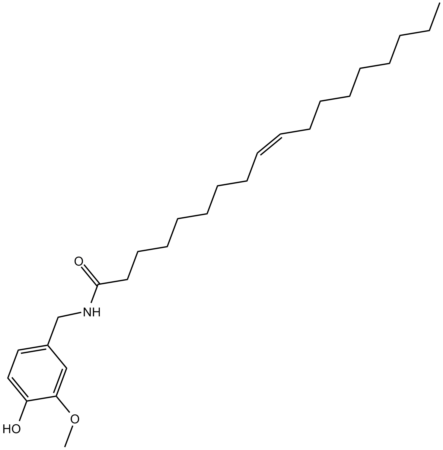 Olvanil Chemical Structure