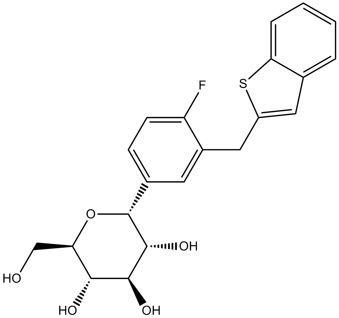 Ipragliflozin Chemical Structure