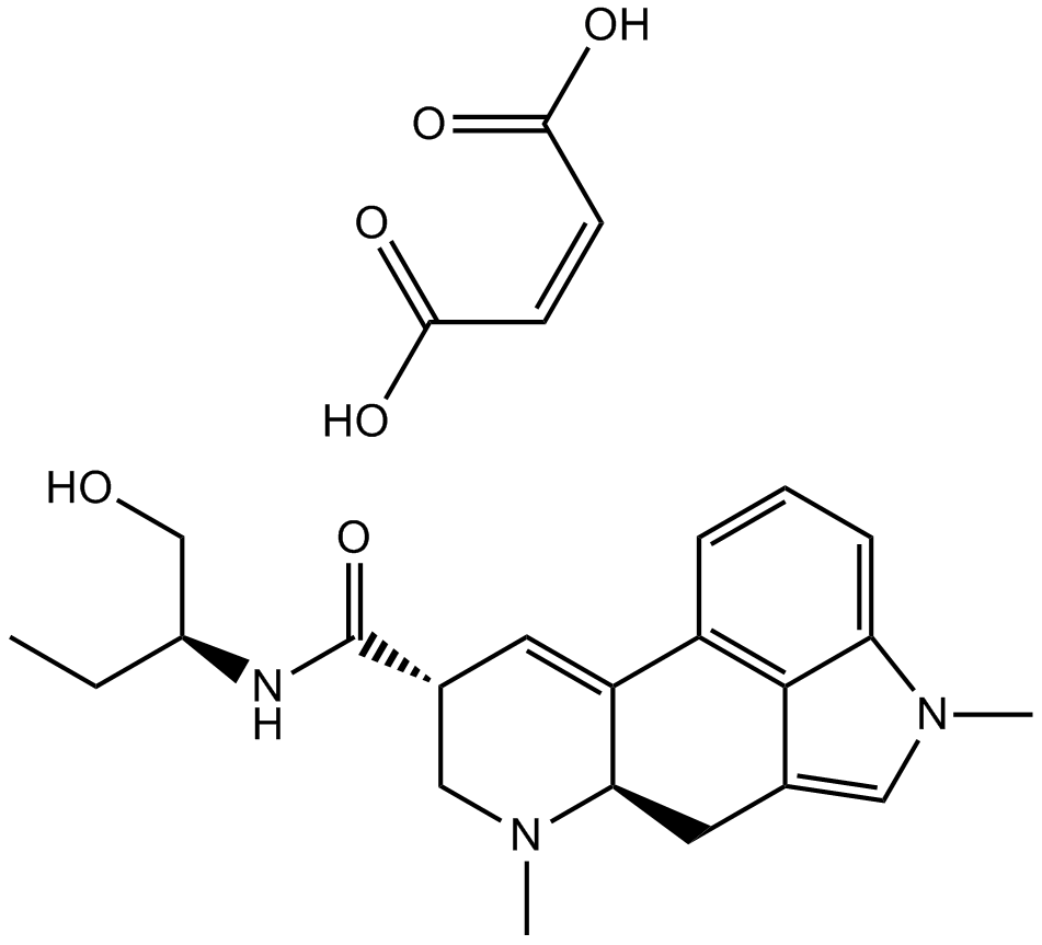 Methysergide maleate Chemical Structure