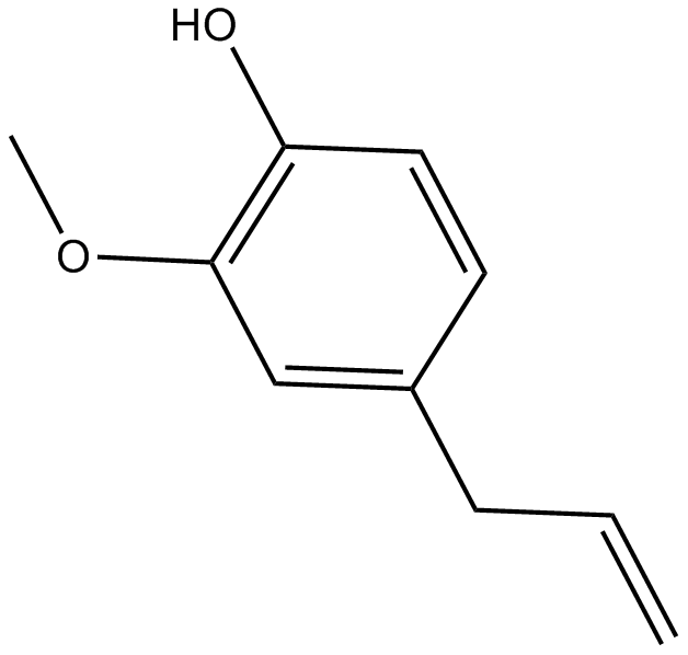 Eugenol Chemical Structure