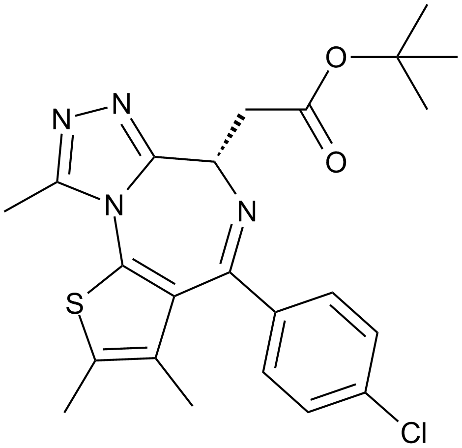 Bromodomain Inhibitor, (+)-JQ1 Chemical Structure