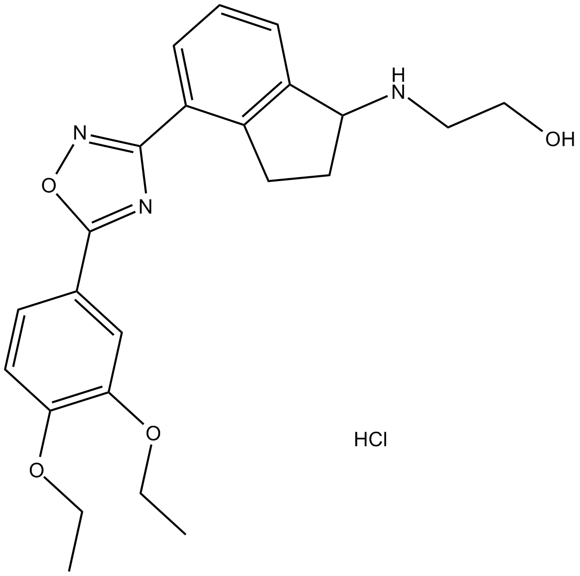 CYM 5442 hydrochloride Chemical Structure