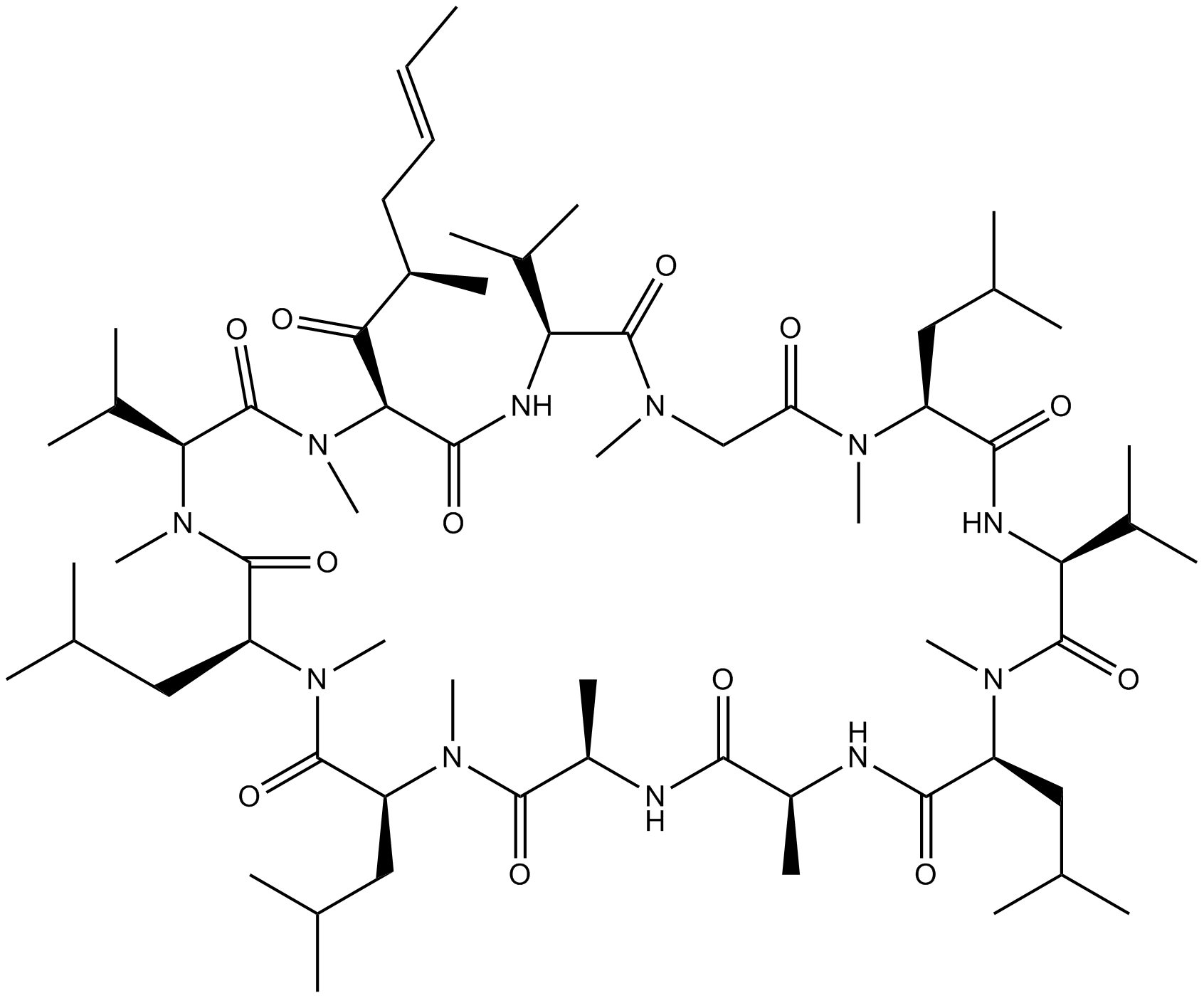Valspodar Chemical Structure