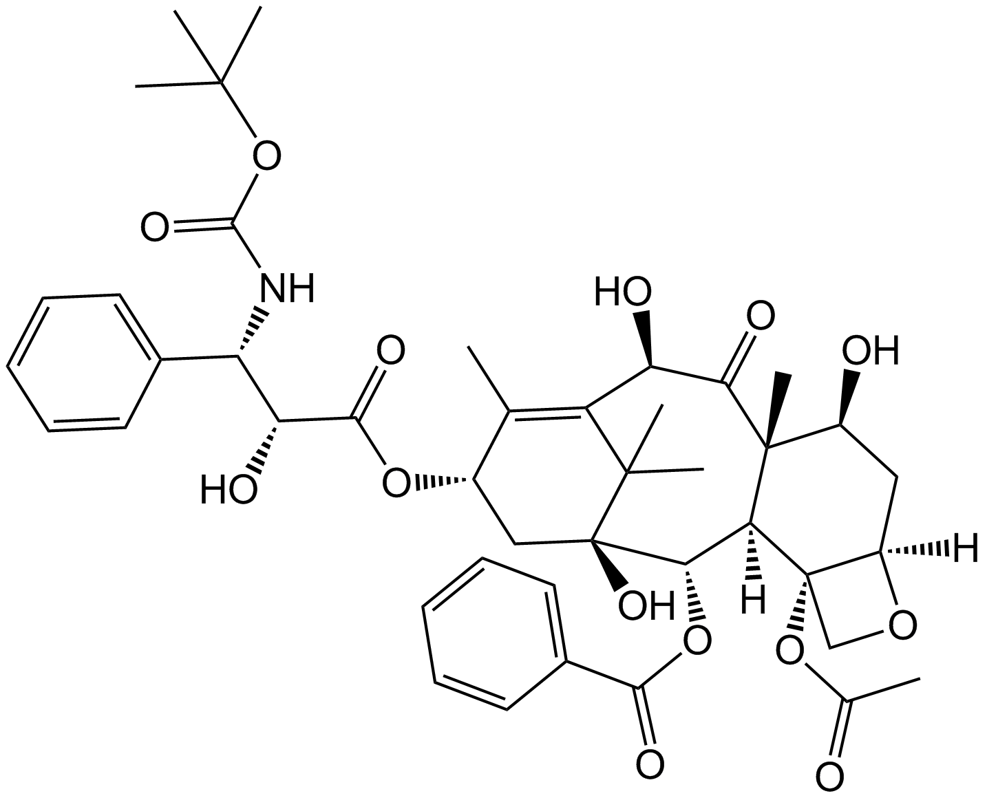 Docetaxel Chemical Structure