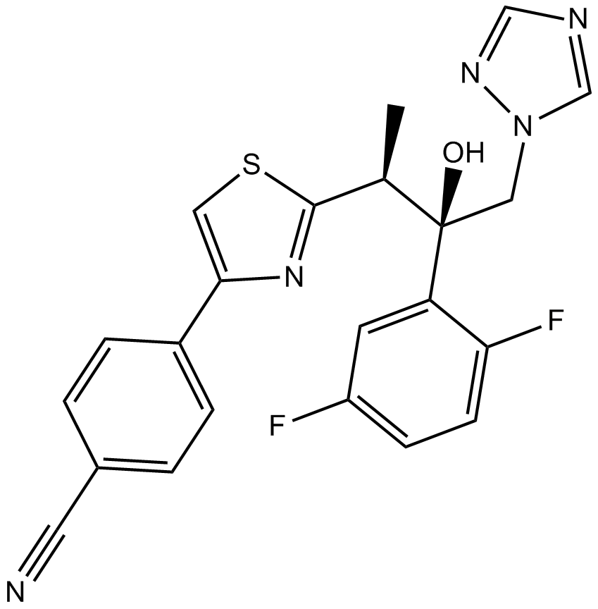 Isavuconazole Chemical Structure