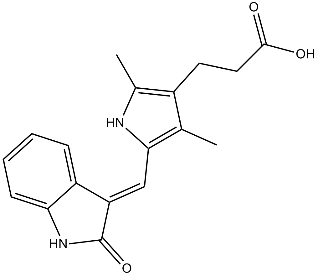 TSU-68 (SU6668,Orantinib) Chemical Structure