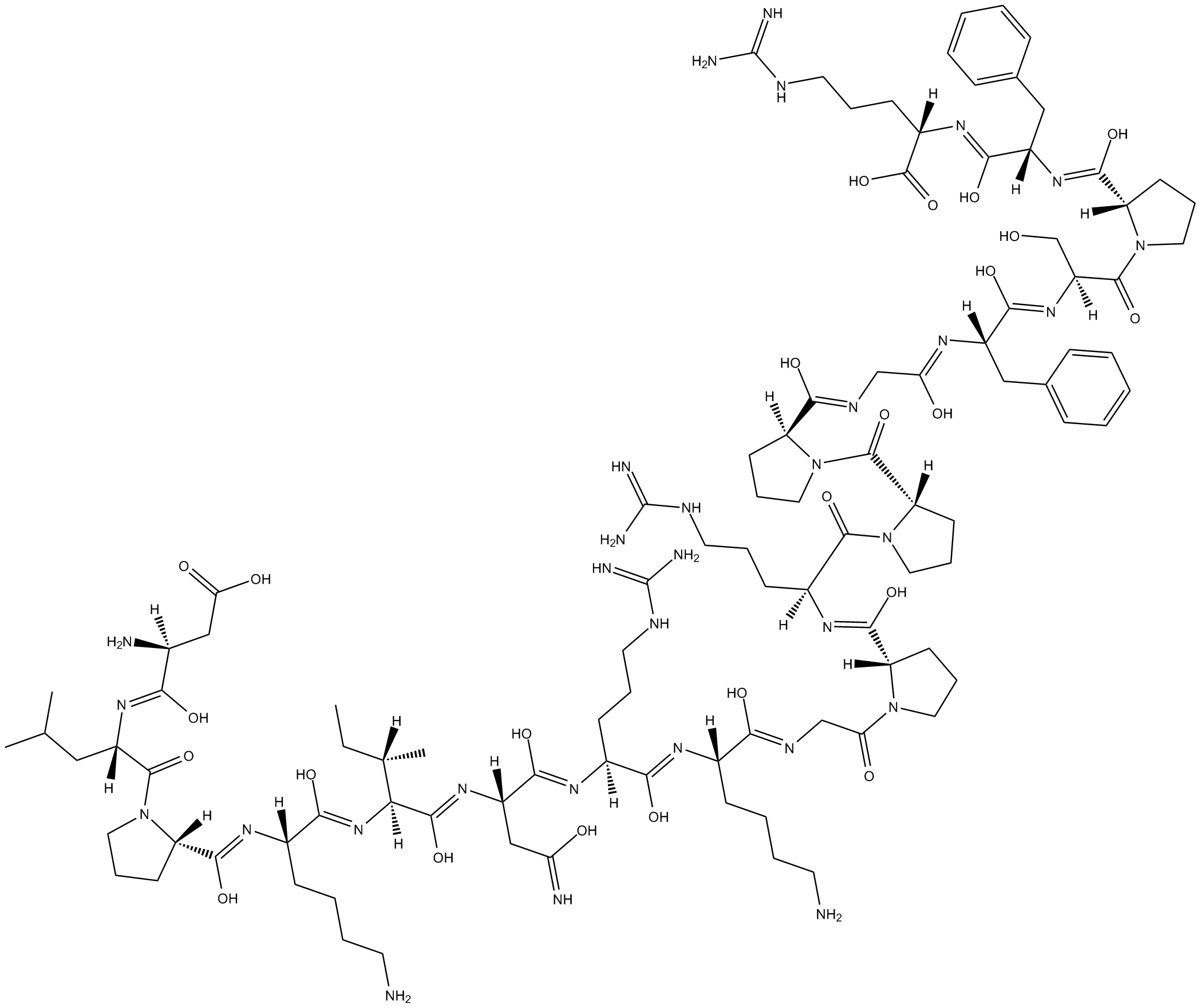 Bombinakinin M Chemical Structure