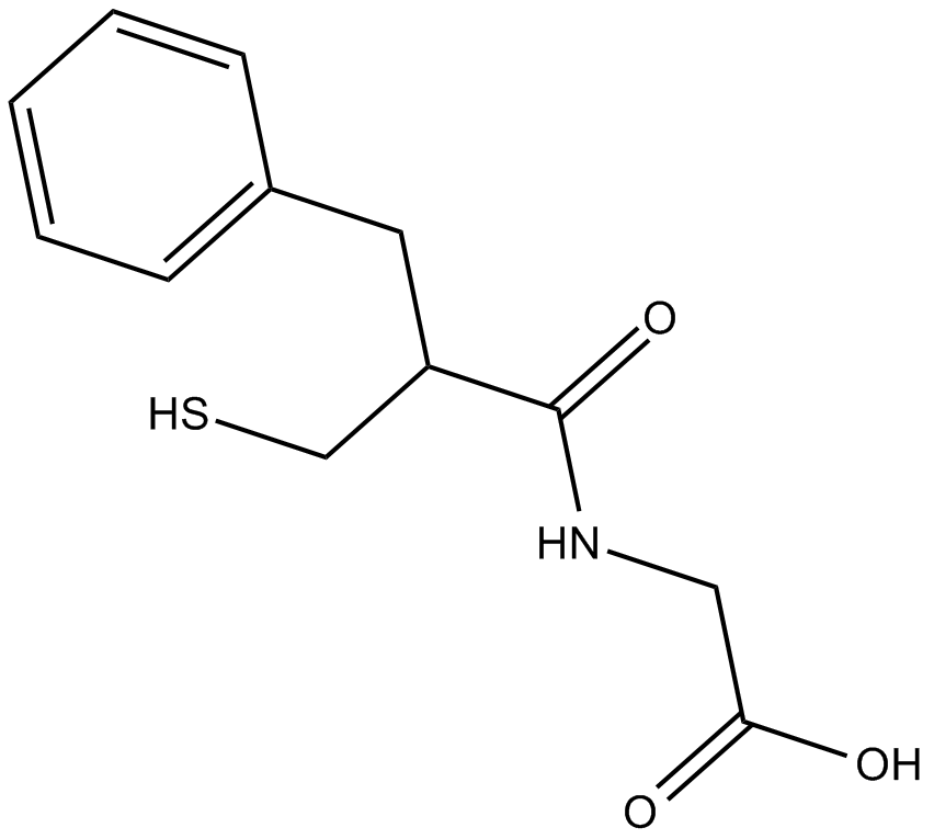 Thiorphan Chemical Structure
