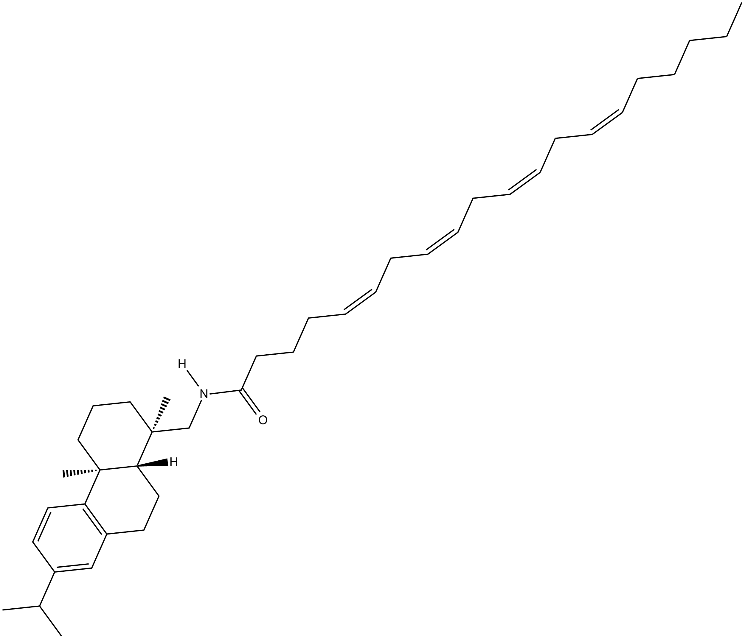 Arachidonic Acid Leelamide Chemical Structure