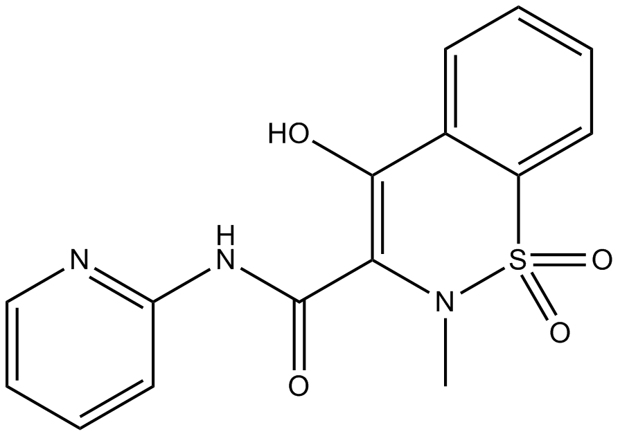 Piroxicam Chemical Structure