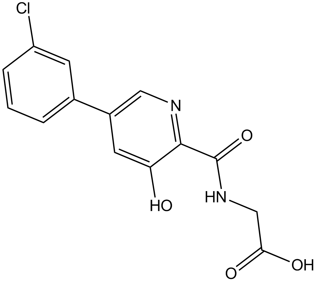 Vadadustat Chemical Structure
