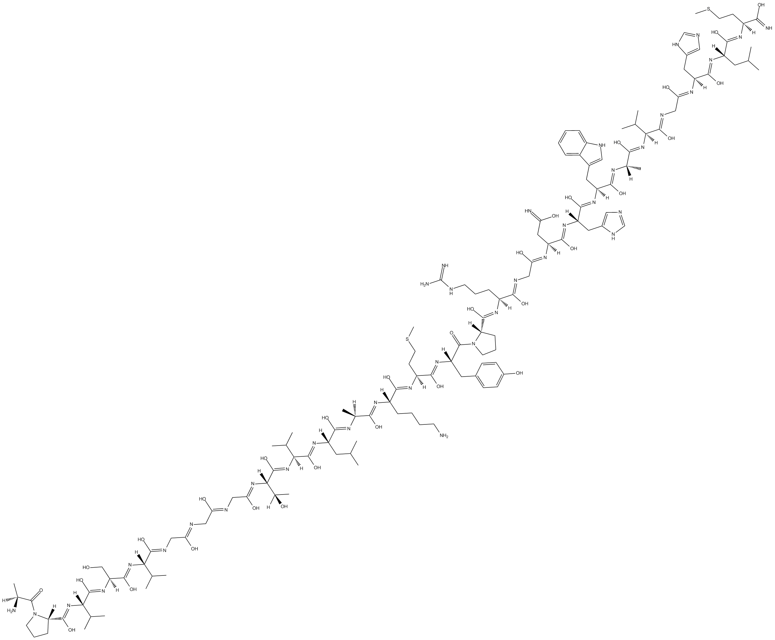 GRP (porcine) Chemical Structure