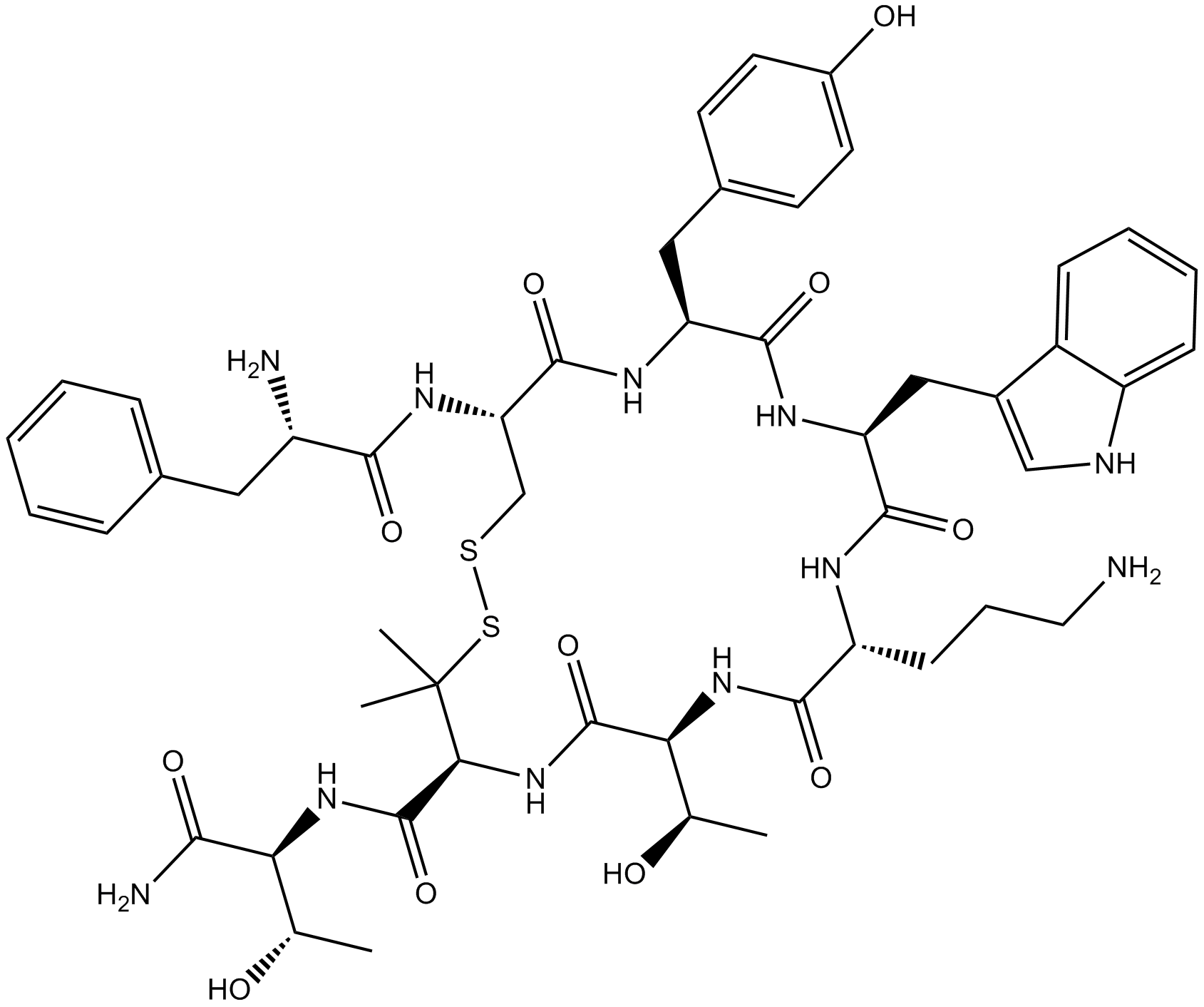 CTOP Chemical Structure
