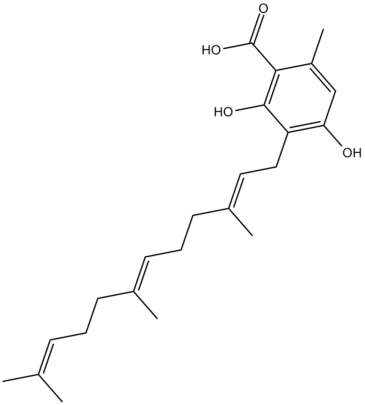 Grifolic acid Chemical Structure