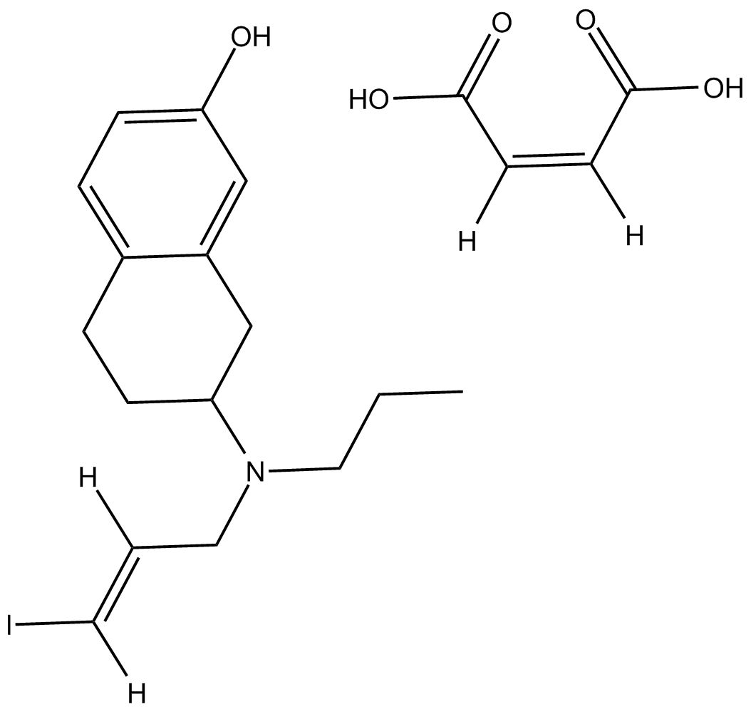 7-Hydroxy-PIPAT maleate Chemical Structure