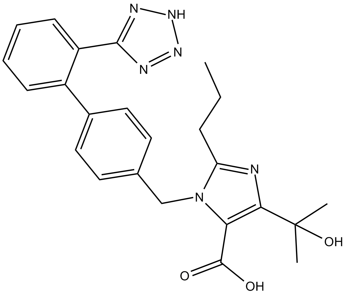 Olmesartan Chemical Structure