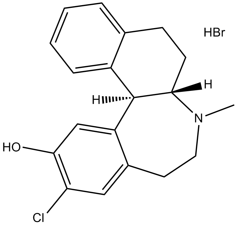 SCH 39166 hydrobromide Chemical Structure