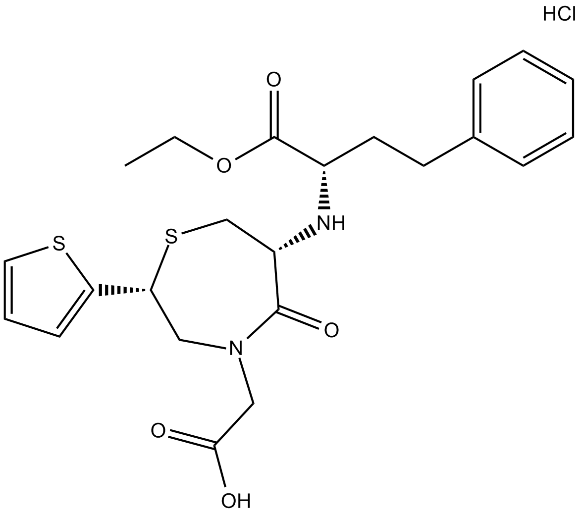 Temocapril HCl Chemical Structure