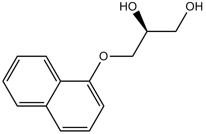 Propranolol glycol Chemical Structure