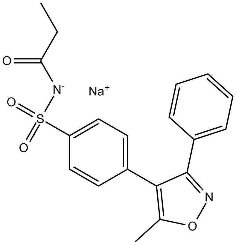 Parecoxib Sodium Chemical Structure