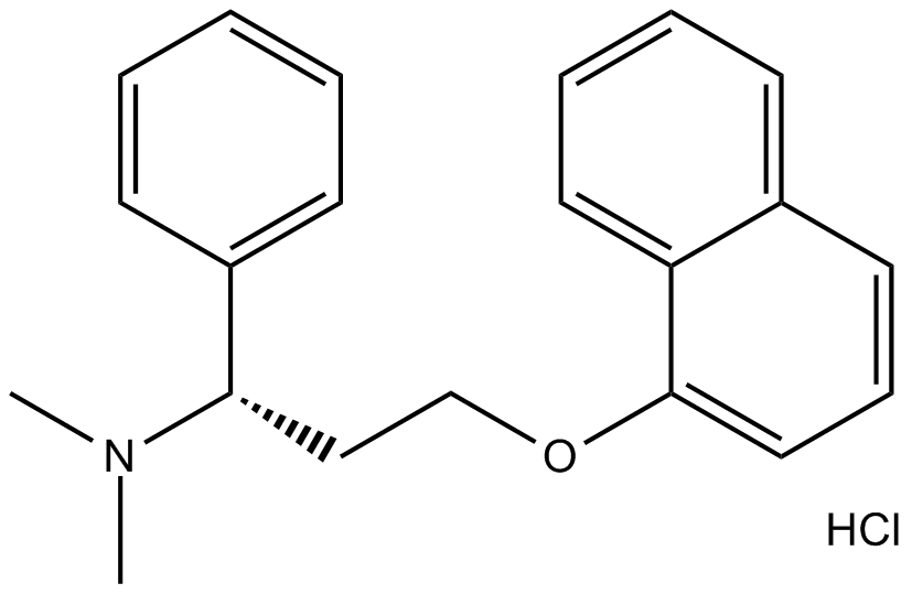 Dapoxetine HCl Chemical Structure