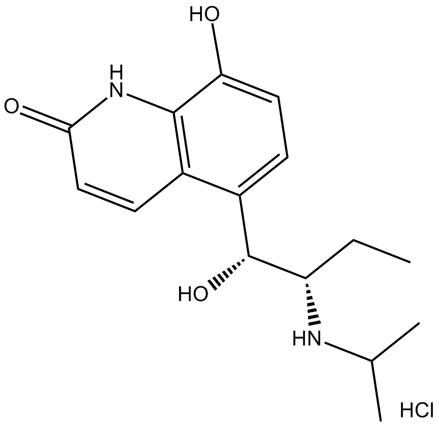 Procaterol hydrochloride Chemical Structure