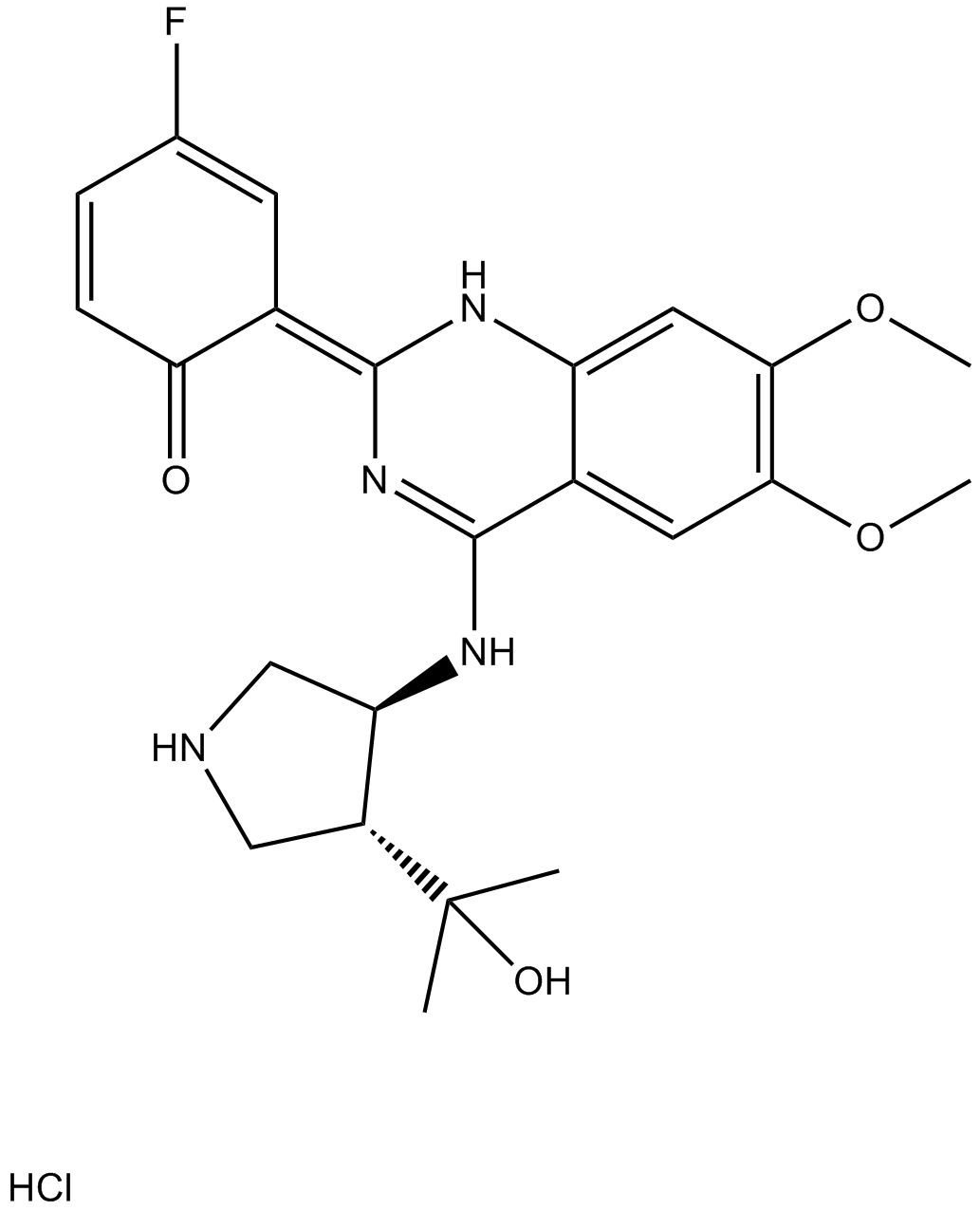 CCT241533 hydrochloride Chemical Structure