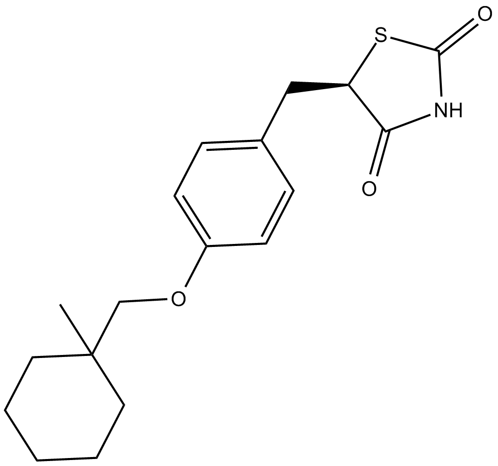 Ciglitazone Chemical Structure