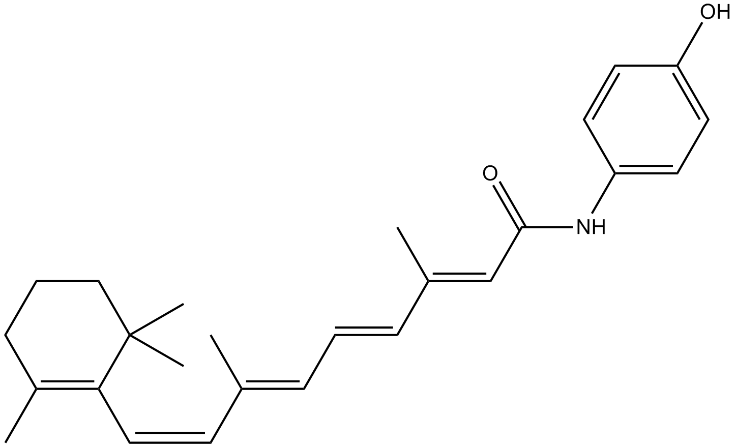 Fenretinide Chemical Structure