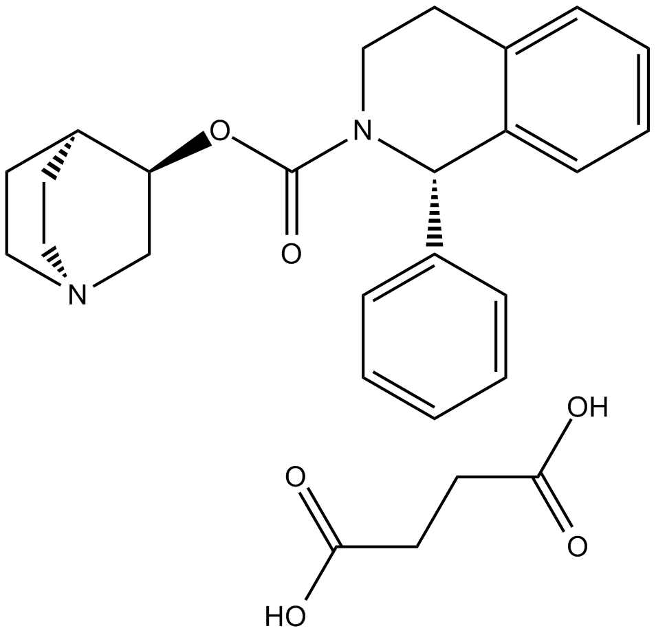 Solifenacin succinate Chemical Structure