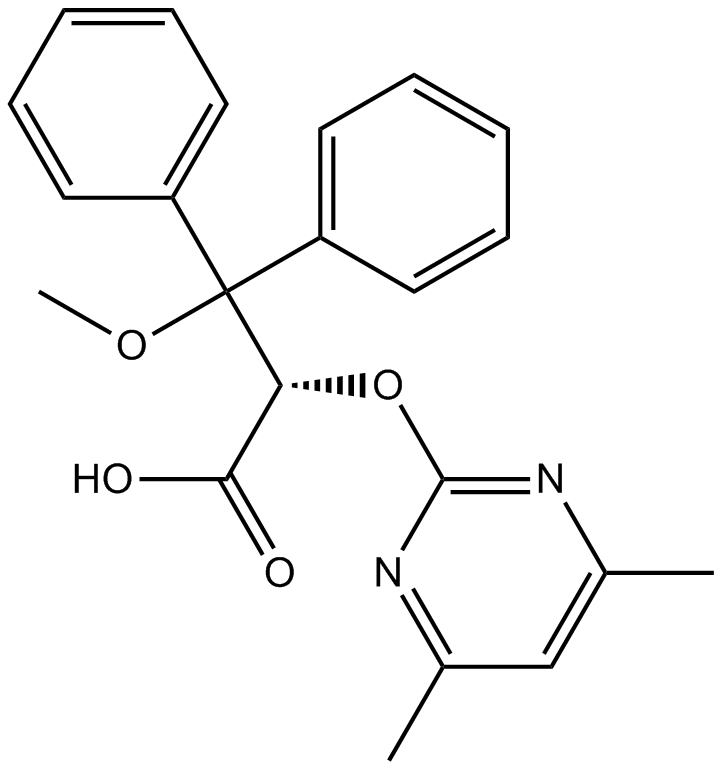 Ambrisentan Chemical Structure
