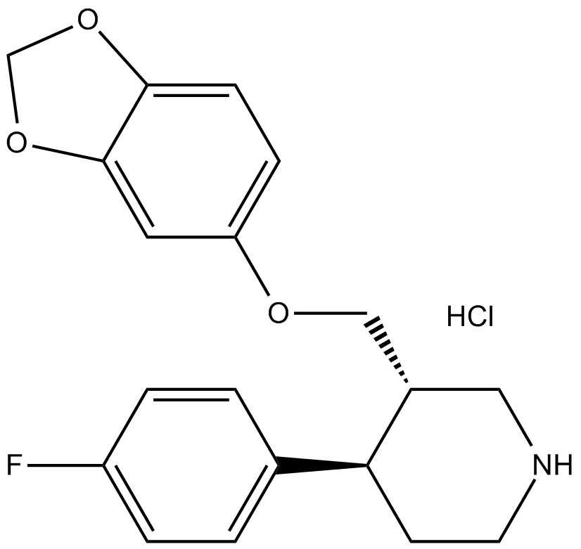 Paroxetine HCl Chemical Structure