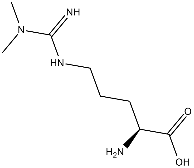NG,NG-dimethyl-L-Arginine (hydrochloride) Chemical Structure