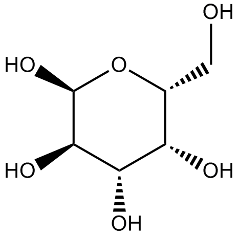 Dextrose (D-glucose) Chemical Structure