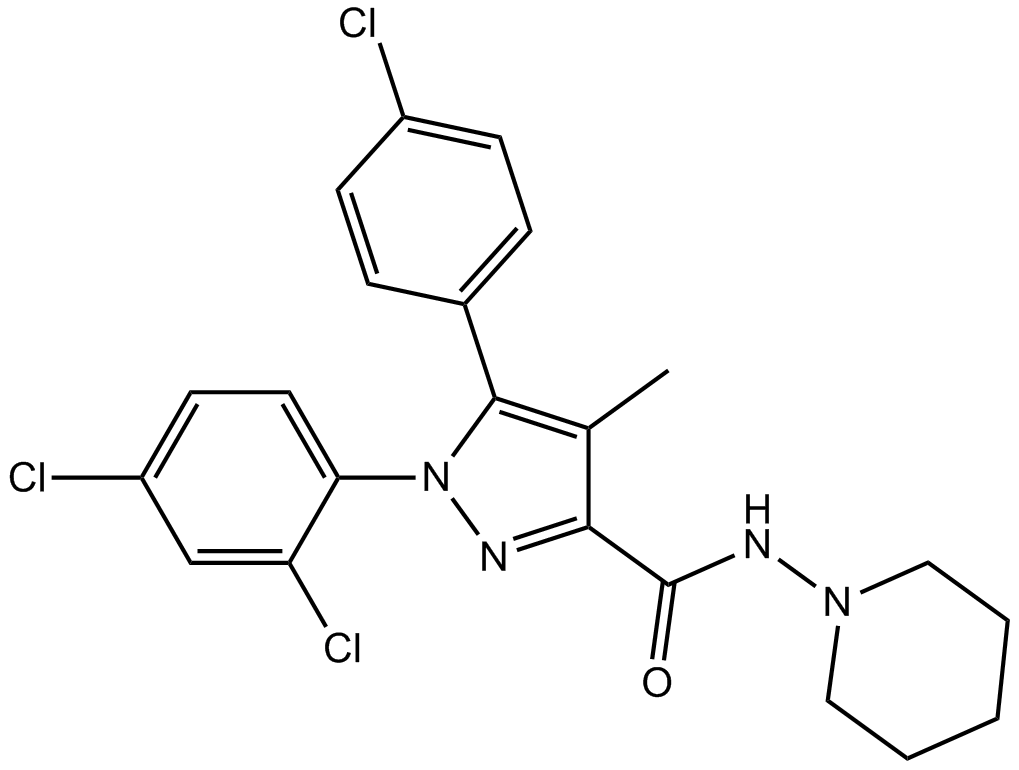 Rimonabant Chemical Structure