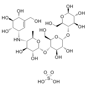 Acarbose sulfate Chemical Structure