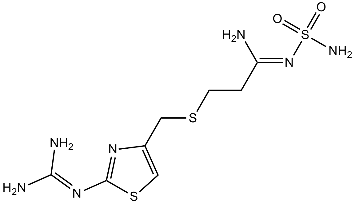 Famotidine Chemical Structure