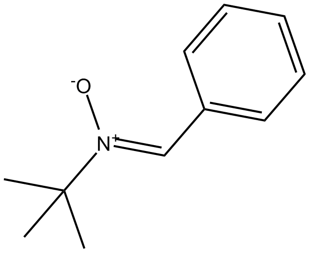 N-tert-butyl-α-Phenylnitrone Chemical Structure