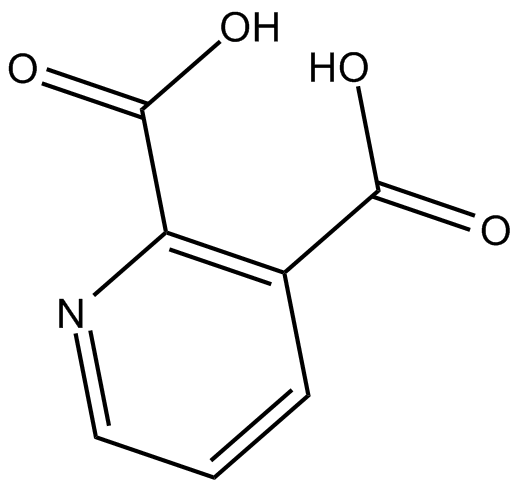 2-3-Pyridinedicarboxylic acid Chemical Structure