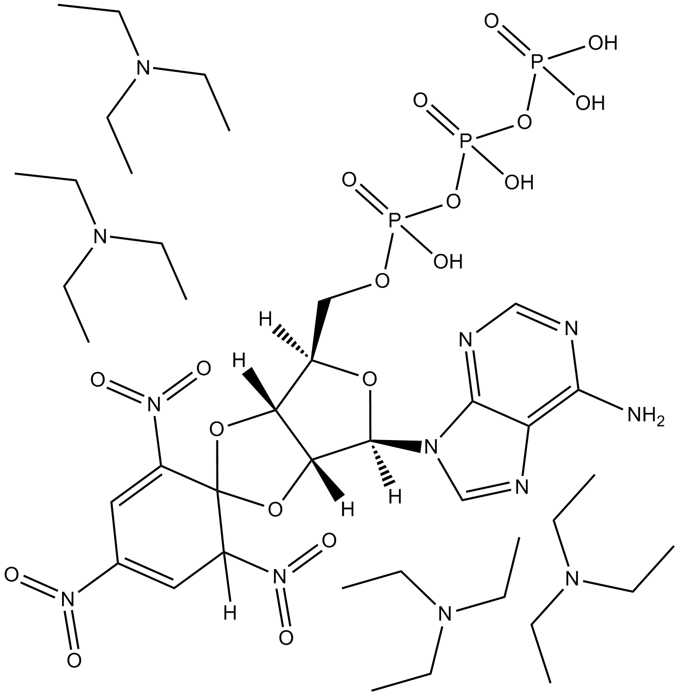 TNP-ATP triethylammonium salt Chemical Structure