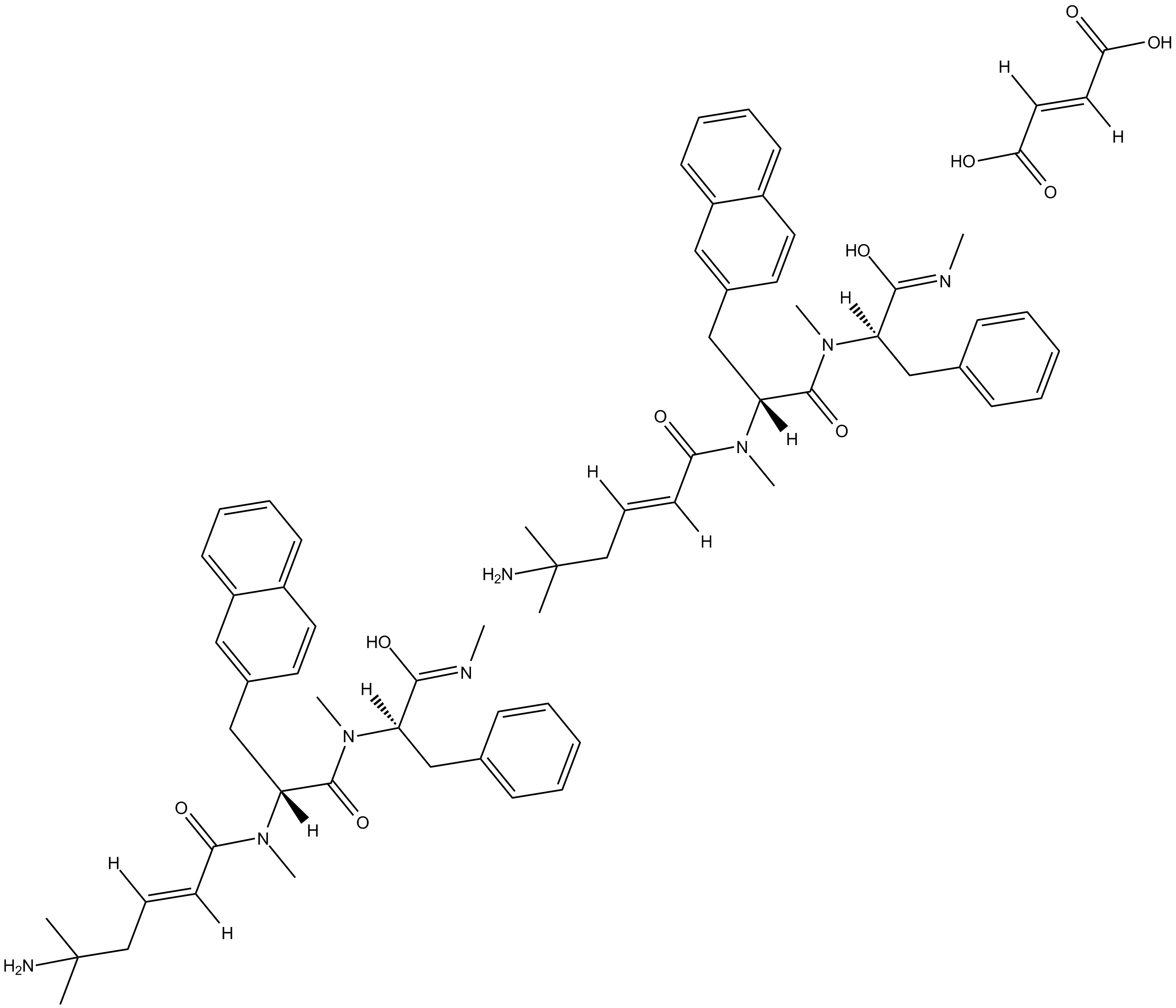 Tabimorelin hemifumarate Chemical Structure