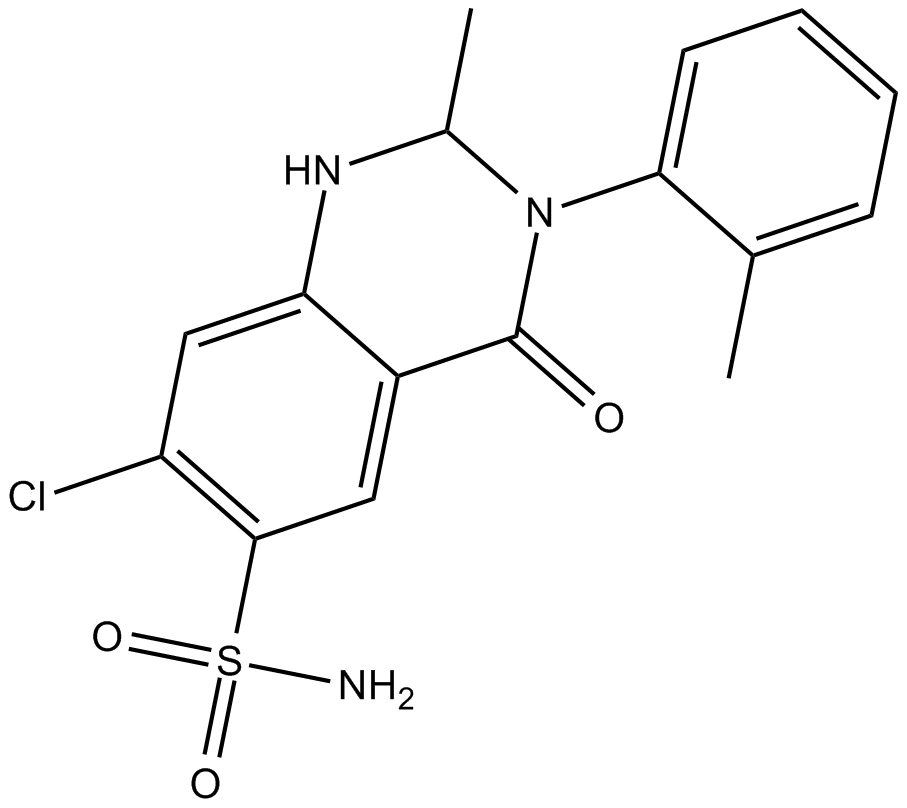 Metolazone Chemical Structure