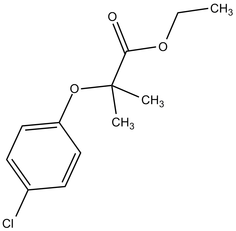 Clofibrate Chemical Structure