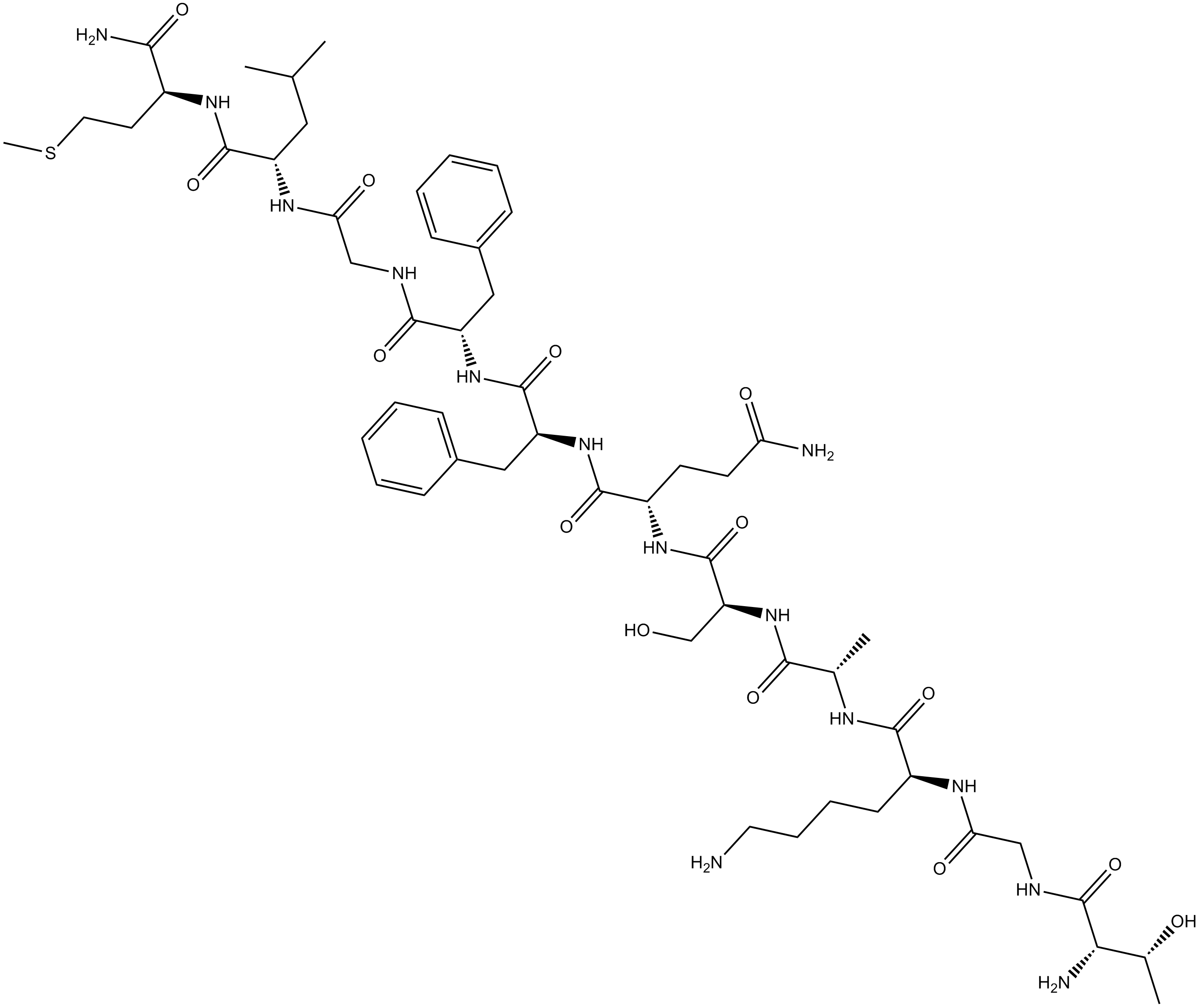 Hemokinin 1 (human) Chemical Structure