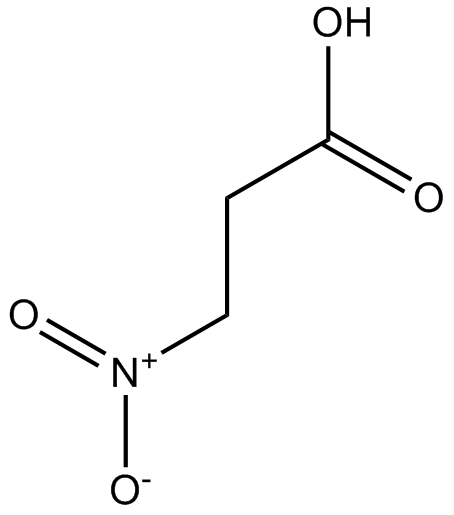 3-Nitropropionic acid Chemical Structure