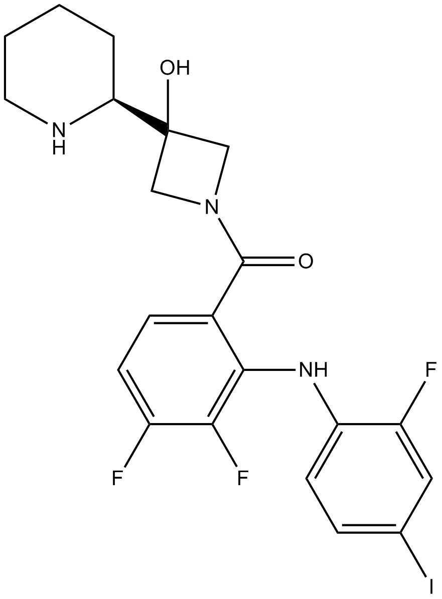 Cobimetinib (racemate) Chemical Structure