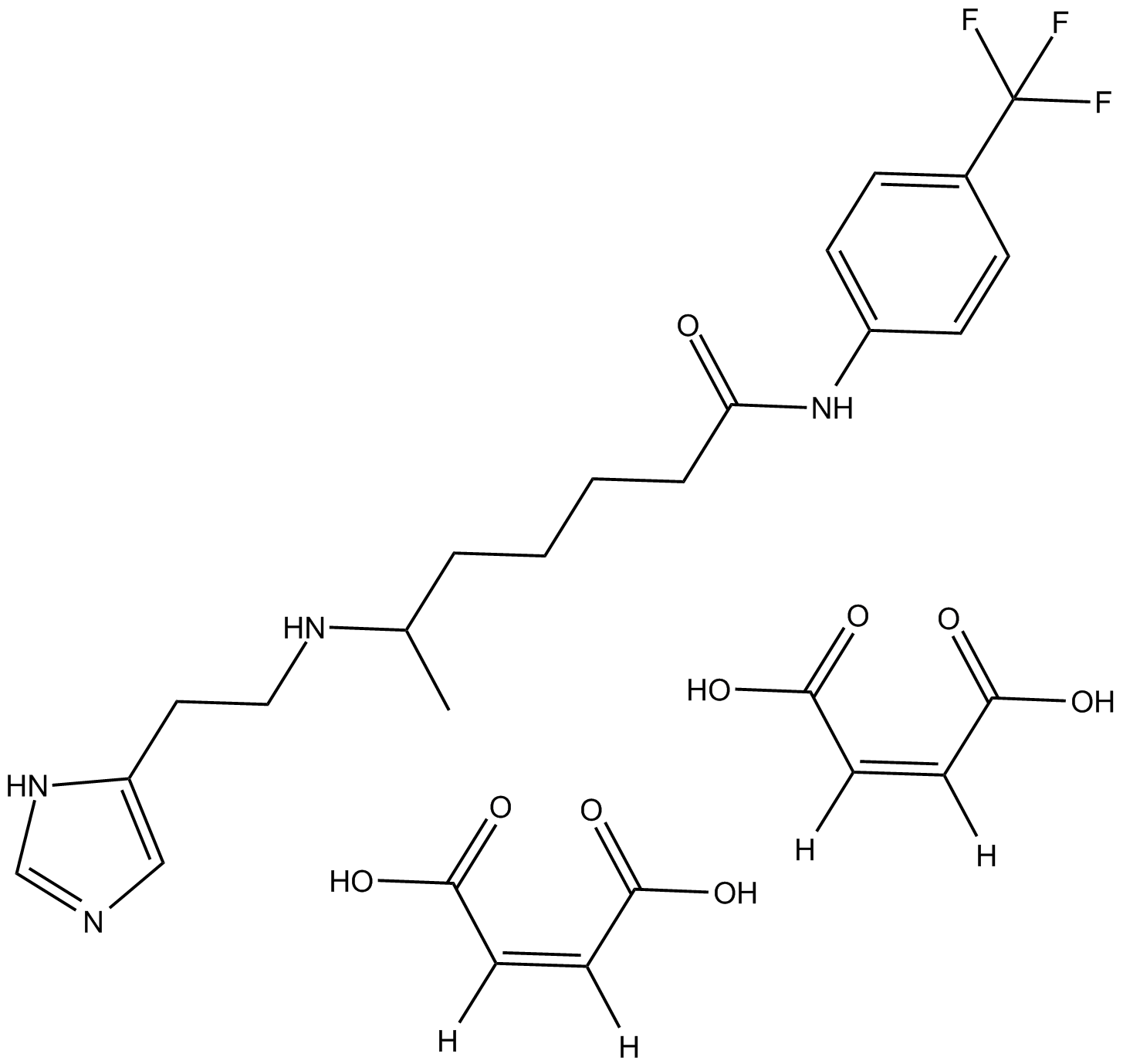 HTMT dimaleate Chemical Structure