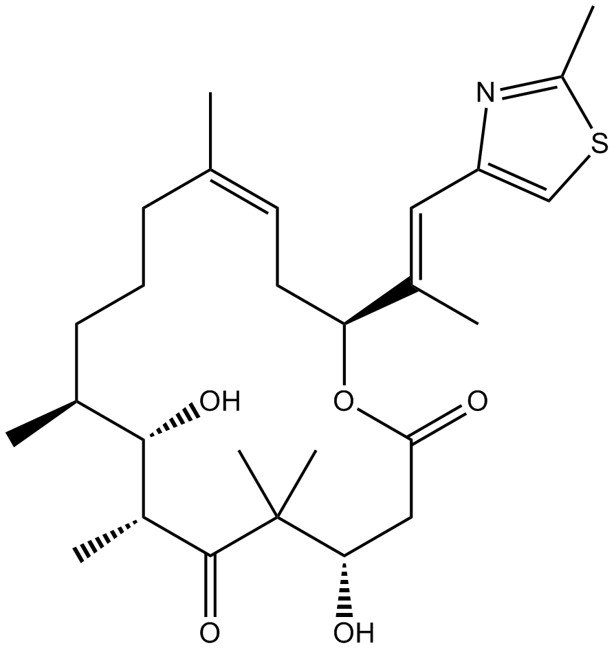 Epothilone D Chemical Structure